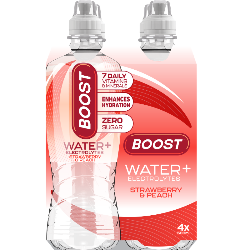 Boost Water+ Strawberry Peach
