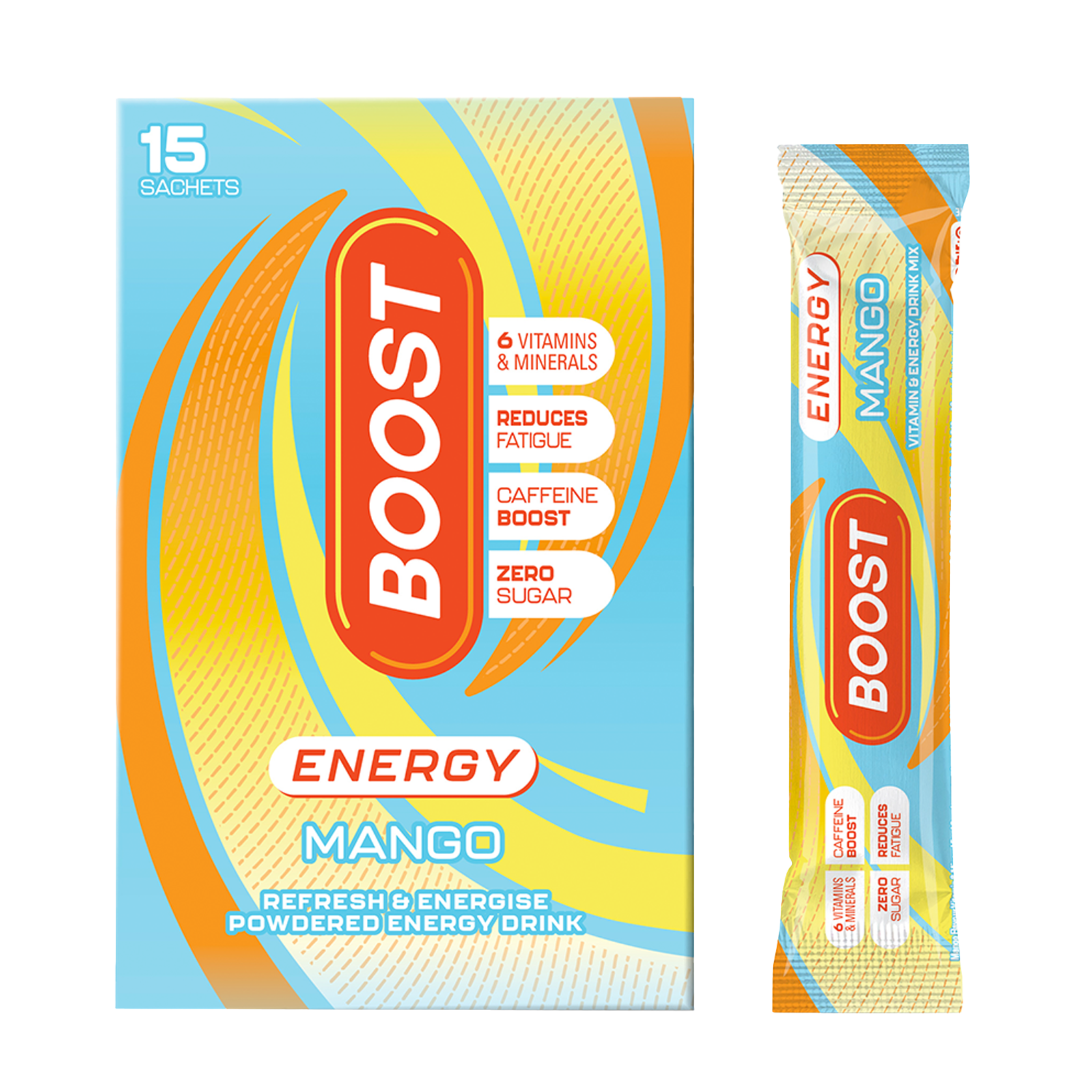 BOOST Energy Mango Sachets