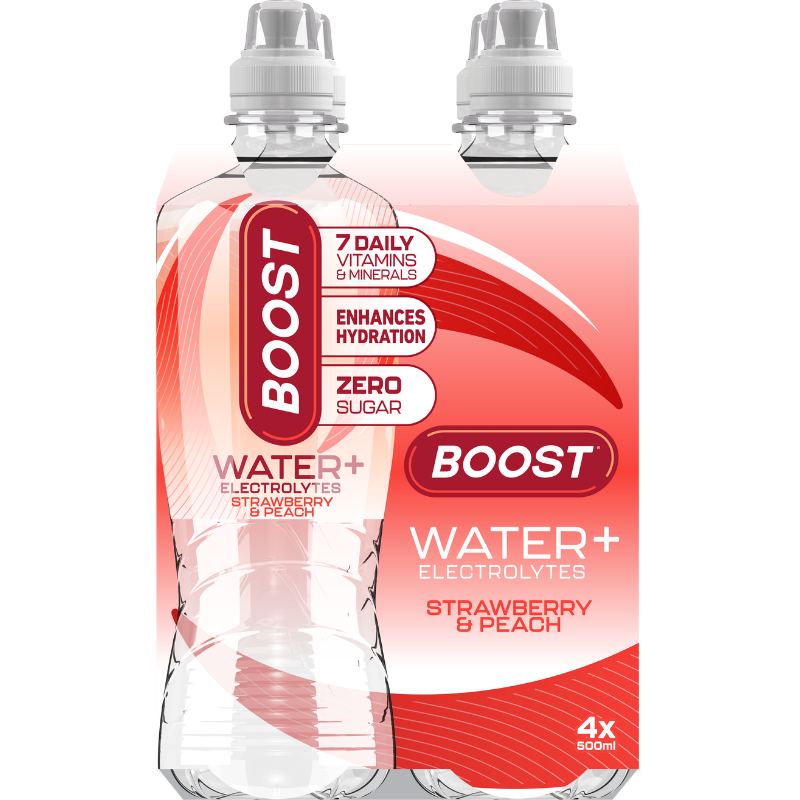 Boost Water+ Strawberry Peach