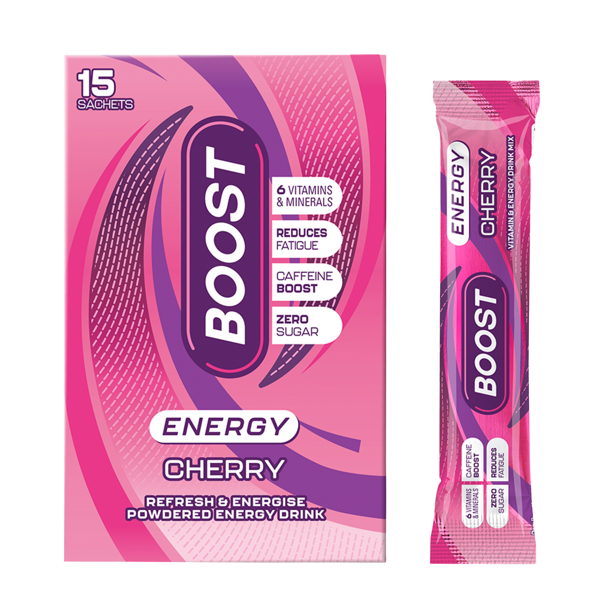 BOOST Energy Cherry Sachets